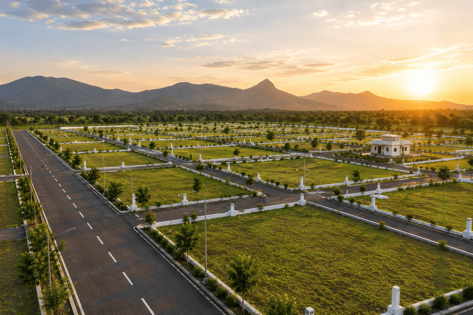 Aashraya Farm Vanjale — 50 Acre Farmhouse Project Near Velhe Road, Pune